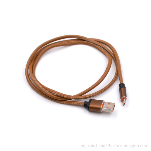Yijiashishang September Wholesale Micro Usb Cable Braided 1M CE Certification High Speed 2A Data Cables For Smart Phone